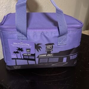 Trader Joe’s Purple Mini insulated bag
